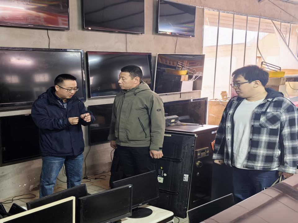 【基层动态】松山区开展再生资源回收点和废品收购回收站保密专项检查